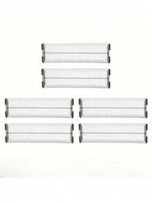 6 ngăn kéo chia ngăn có thể điều chỉnh, ngăn nhựa có thể mở rộng để đựng quần áo, đồ lót, tất, kết hợp theo chiều dọc và chiều ngang, tiết kiệm không gian tùy chỉnh, chất liệu bền cho nhà bếp, ngăn kéo, ký túc xá, phòng ngủ, tủ, văn phòng - Nhiều màu - Xem 8
