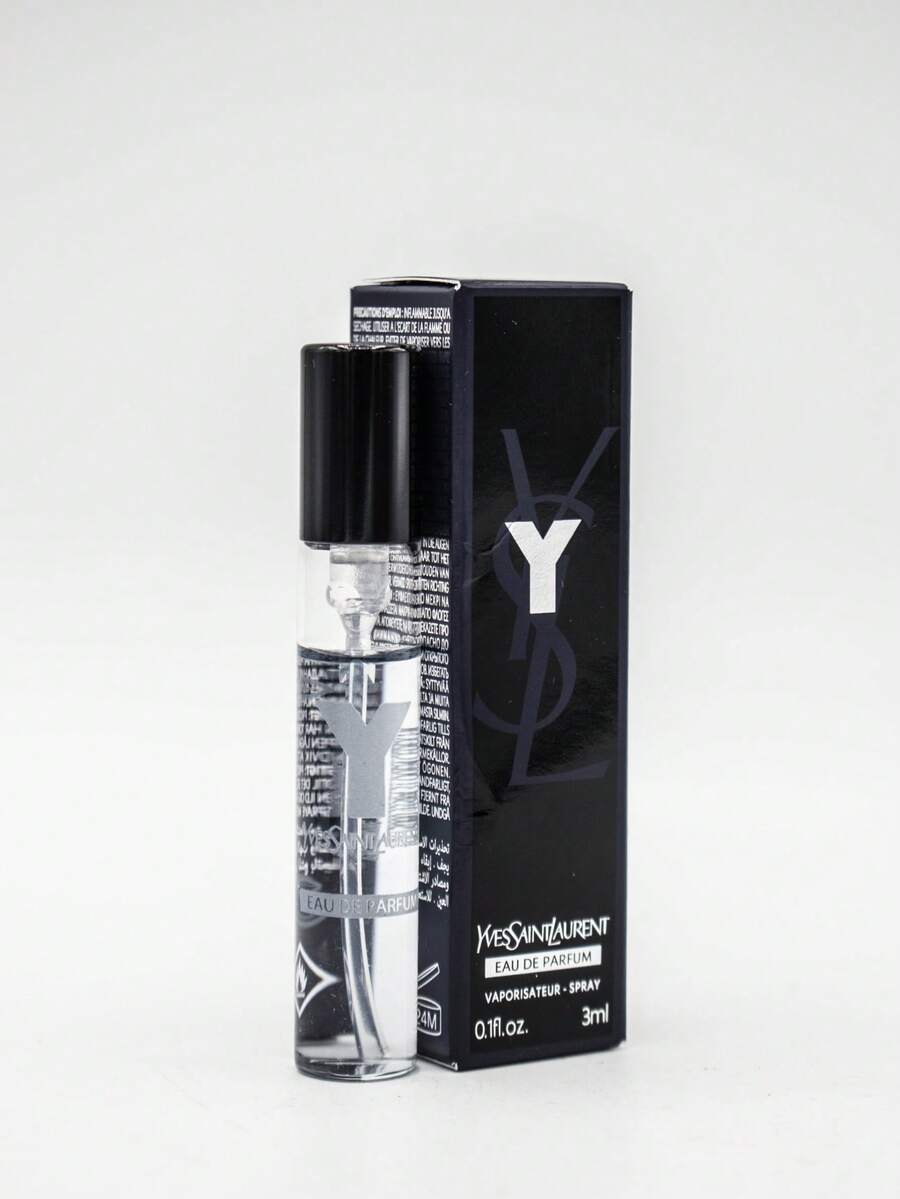 Yves Saint Laurent Y FOR MEN 0.1 FL OZ / 3 ML EAU DE PARFUM SPRAY - MINI - MINIATURE - TRAVEL SPRAY - 新鮮柑橘 - 查看 1