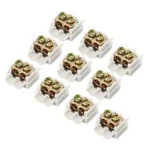 10 Uds 60A 400V Bloque de Terminales de de Conector Rápido en Dos Cables Eléctricos Bloques deón en Línea para Cableado de 0,5 a 6mm² - 1 - Ver 2