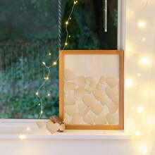 1/1.5/2 Inch Wooden Heart Slices, Suitable For Crafting, Small Unfinished Wooden Heart Shapes, DIY Decorations, Heart Tags, Ideal For Valentine's Day, Birthday Parties, Wedding Guest Books - Apricot - View 4