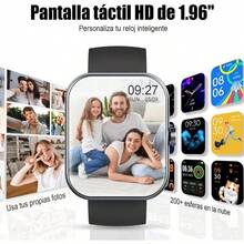 Smart Watch For Men Women (Answer/Make Call), 1.96" HD Fitness Tracker Running Watch, IP68 Waterproof,Pedometer, Sleep/Step/Activity/Heart Rate Monitor,110+ Sport Mode Smartwatch For Android,Purple - Nova Đen - Xem 5