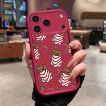 1pc Fashion Trendiphone17phone Case16 All-Includedpromax Refreshing/Plus/15/11 Christmas Tree Soft Sleeve/12 Plastic Skin Feel Tpu/13 Internet Celebrity Interactive Text/14 Candy Color/Appleair - HeavenlyEyeStaircasecowboybrown68WE - View 8
