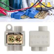 10 Uds 60A 400V Bloque de Terminales de de Conector Rápido en Dos Cables Eléctricos Bloques deón en Línea para Cableado de 0,5 a 6mm² - 1 - Ver 4