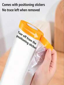 每卷20米/787.4英寸透明PE薄膜防尘罩，是旅行和装修期间保护家具的理想选择。可用作家具防尘罩、沙发和衣柜塑料保护膜、油漆防尘罩、油漆保护膜或通用保护膜。也可与和纸胶带配合使用。 - 彩色 - 查看 27