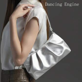 Dancing Engine 지갑 및 핸드백 럭셔리 디자이너 숄더백 Pu 가죽 이브닝 클러치 백 지갑 여성 가방