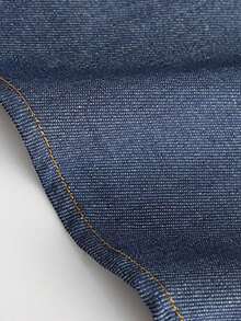 Denim Apron Soft - Unisex Bib Apron With Multifunctional Tool Pocket - Blue - View 5