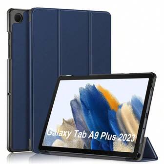 Skyddsfodral för Galaxy Tab A9/A9 Plus./A11/A11+ 11-tums 2023-modeller. Ultratunt, lätt och stativbaserat hårt bakstycke. Kompatibelt med Galaxy Tab A9+ surfplattemodeller -X210/X216/X218. Har automatisk väckning/viloläge.