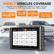 FOXWELL NT1009 10.1 Inch Big Tablet Obd2 Scanner, DIY Fix Throwing Codes, Topology Mapping Diagnostic Tool, Bidirectional Active Test & ECU Coding, DIY Fix Throwing Codes, All System Check Engine Light, Code Reader Scan Tool With 36+Services, Professional Mechanic Tool, No-Brainer Buy Garage Gift For Car Lovers, Dad, Husband, Boyfriend - NT1009 - View 10