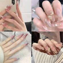 Nail Extension Builder Gel, Nail Gels Kit - Solid Gel Nail, Pink Hard Gel Nails Extension Gel Set, Beginners Nail Art Manicure Set At Home Pink - Rosa nude - Ver 5