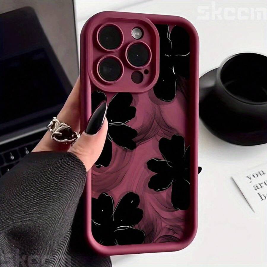 Basic Phone Cases - Burgundy - View 1