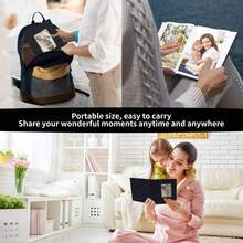 2 Packs Linen Cover Photo Album, Photo Album 4x6 36 Pockets, Small Photo Album Book For Vertical Photos, Picture Book For Photos For Family Anniversaries Vacations - Black - View 6