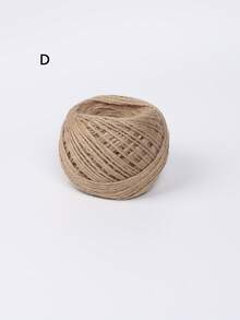 100M/Roll 2/3/4/6mm Natural Jute Rope Twine Cord Ribbon Crafts DIY Gift Wrapping Christmas Vintage Jute String Thread Sewing Party Wedding Home Decortion