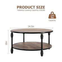 Coffee Tables - Brown - View 7