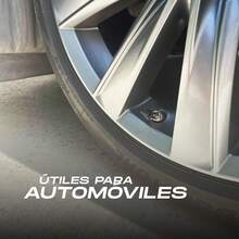 Tapón Pivote Cubre Válvula Bicicleta Moto Carro (Granada Negra) - Ojos - Ver 4