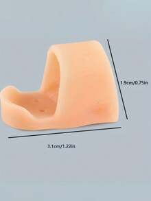 2件/套 锤状趾矫正器，适用于卷曲、弯曲和爪状趾，可抬高和矫正脚趾