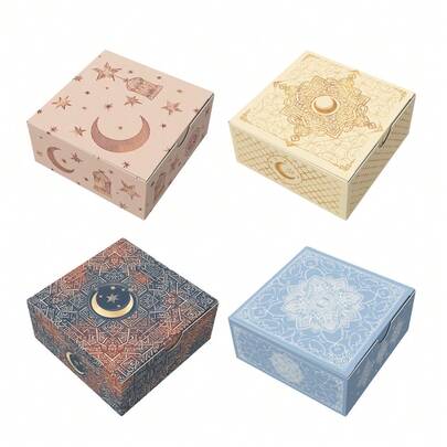 28件/包什锦烘焙套装，包含玛姆勒饼干、枣泥坚果巧克力饼干，迷你纸盒尺寸9*9*4厘米