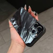 Mystic mobile phone case designed with flowing fabric and ethereal colors suitable for  16 15 14 13 12 and 11 Pro models made of TPU material and provides shockproof protection Perfect for family friends children birthdays spring holidays boyfriends girlfriends and Valentine's Day gifts Suitable for Galaxy S22 S23 S24 S25 FE PLUS EDGE ULTRA Galaxy A15 4G/5G  A35 5G A55 5G A14 4G/5G A34 5G A54 5G A53 5G A16 4G/5G A13 5G/A04S 4G  Suitable  17PROMAX 17AIR 17pro 17 16plus 16E 16promax 16 16pro 15promax 15pro 15plus 14promax 14plus 14Pro 13promax 13Pro 13MINI 12promax 12Pro 12MINI 11promax 11Pro XSMAX XR X/XS HONOR 90LITE HONOR 90PRO MAGIC6PRO MAGIC7PRO VIVO Y36#4G VIVO S16 VIVO S16E VIVO S18PRO VIVO V50LITE#4G VIVO Y02S VIVO Y02 VIVO Y10 VIVO Y16 VIVO Y20 VIVO Y22S VIVO Y91C VIVO Y91 OPPO A1#5G OPPO A16K OPPO A16 OPPO A17K OPPO A17 OPPO A18 OPPO A1PRO OPPO A35#2021 OPPO A57#4G - Negro - Ver 4
