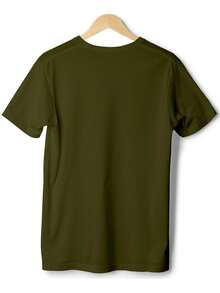 Men's Cotton T-Shirt Alien Starry Night ET - Green - View 3