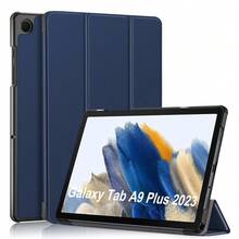 Protective Case For Galaxy Tab A9/A9 Plus/A11/A11+ 11 Inch (2023 Model). Ultra-Thin And Lightweight Hard Back Cover With Stand Function. Suitable For Galaxy Tab A9+ Tablet Models - X210/X216/X218. Supports Auto Wake/Sleep Function. - Multicolor - View 2