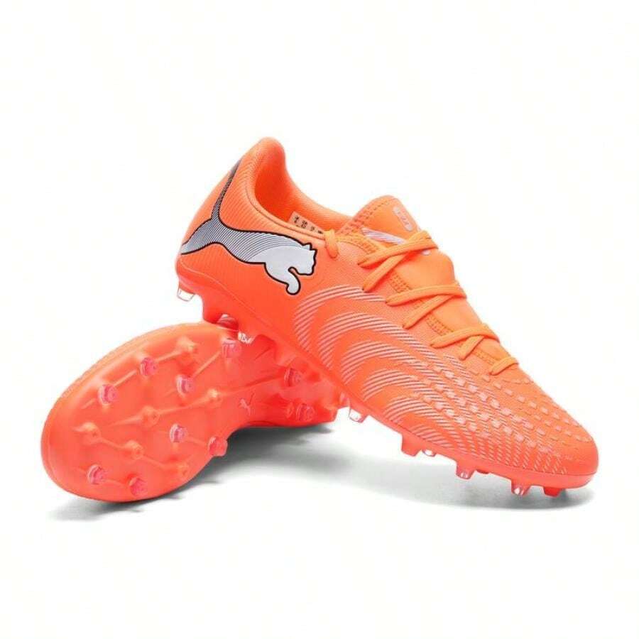 Puma FUTURE-9-PLAY-MG 足球鞋、运动鞋、训练鞋、MG 鞋钉、108914-01 - 亮紅色-彪馬白-黑色-銀色 - 查看 1