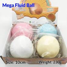 1个超大号可塑形面包/奶酪球慢回弹玩具，可拉伸至25-30厘米，非常适合缓解压力，超大号慢回弹挤压玩具，是生日、圣诞节等各种场合的理想礼物。 - 彩色 - 查看 12