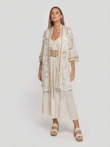 Women Kimonos - White - View 1