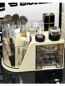 Stackable Storage Drawers Acrylic Bathroom Organization Boxes Home Office School Stationery Supplies Organizer Modern Style Jewelry Box Desk Organiser Desk Stuff Holiday Gifts Back To School Office Bathroom Essential Accessories For Dressers Bathrooms Cabinets Storage Rooms Bedrooms Home Organisers - Multicolor - View 14