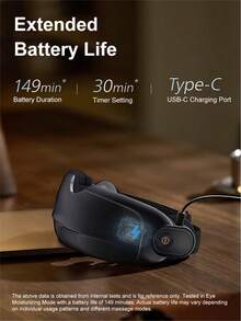 Philips Eye Massager 5204E Hot/Cold Steam + Vibration - Multicolor - View 10