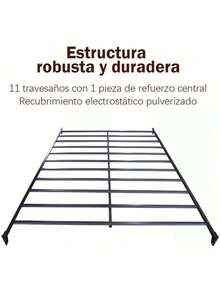 Litera  Individual / Individual 200cm Con Escalera Y Baranda - Negro - View 8