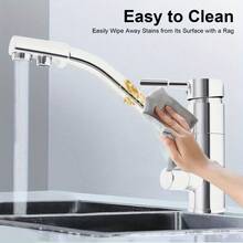 GDAE10 Rubinetto da cucina a 3 vie rubinetto da cucina girevole a 360° miscelatore 3 in 1 per filtro 'acqua rubinetto per lavabo rubinetto in ottone rubinetto per lavello rubinetto per acqua potabile 2  cromato - Silber - Übersicht 10