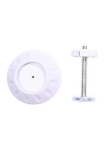 1Set Gate Wall Protector With Threaded Spindle Rods M10, Pressure Mounted Gate Extender Extension, Dog Gate Banister Adapter, Pet Gate Wall Cups Replacement Parts Hardware For Stairs - Multicolor - View 9