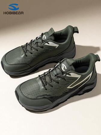 HOBIBEAR Men's Wide Toe Low-Top Sports Shoes, Breathable Design For All Seasons, Suitable For Running, Gym, Casual Wear, Unisex