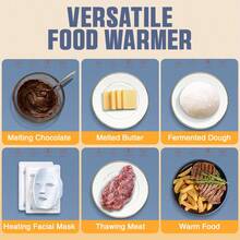 1 Pc 110V Silicone Foldable Heat Mat Plant For Plants Seedlings Seedling Germination Pad Waterproof Flexible Propagation Hydroponics Reusable Heating Indoor Greenhouse Gardening Seed Starter Thermostat Starting Temperature Controlled Mini Electric Warming Growth With Humidity Control Adjustable Energy Efficient Portable Digital Root Bathroom Bathroom Accessaries Bathroom Tools - View 5