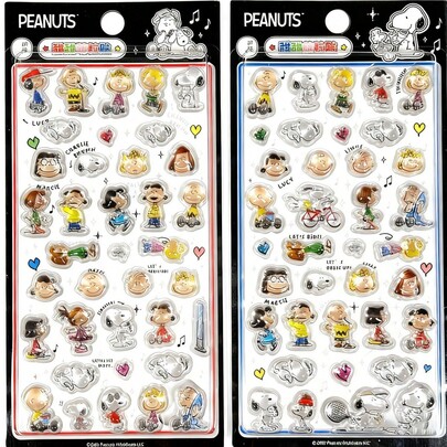 SNOOPY 1個 かわいいカートゥーン文化ステッカー、学生へのギフト、装飾用クリームのり、DIY素材、新年/バレンタインデーのギフト