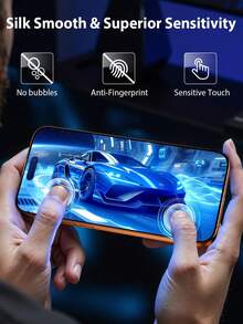 Bộ 4 miếng kính cường lực tương thích với iPhone 17/17 Pro/17 Pro Max/ 17Air/16/16 Plus/16 Pro/16 Pro Max/15/14/13/12/11 Pro Max/X/XS XR/Mini/14 Plus. Miếng dán bảo vệ màn hình tương thích với iPhone 14 15 Pro Max. Phụ kiện bảo vệ màn hình bằng kính cường lực, thích hợp sử dụng hàng ngày, văn phòng, nhà. Chống nước, chống sốc, chống rơi, chống trầy xước. - Trong sáng - Xem 5