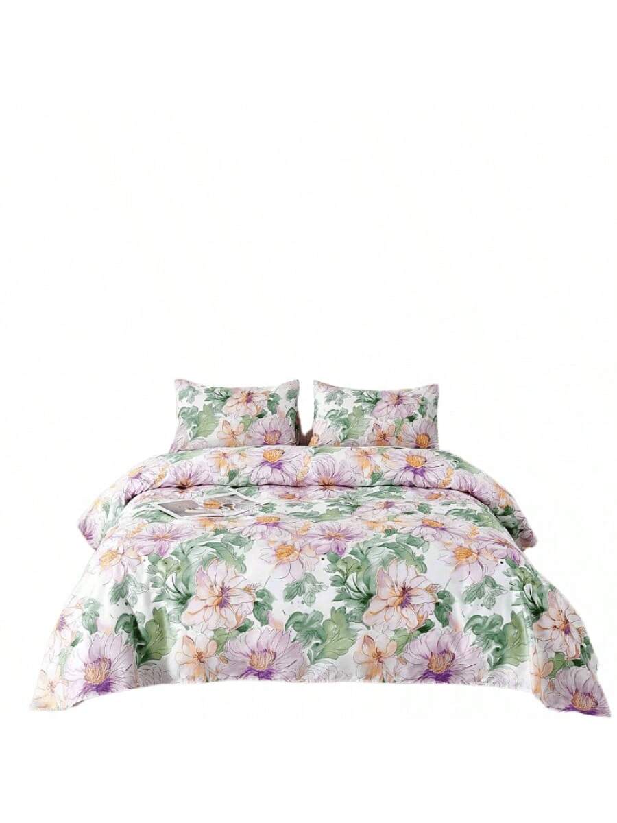 Set de Sabanas de GB Diseño Floreado de alta durabilidad de 180cm*200cm