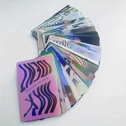 55张SKZ Lomo卡片 MAXIDENT系列 - 书签和贺卡，K-Pop粉丝礼物，生日和节日送给朋友的专属礼物 - 相册、剪贴簿和家居装饰，非常适合返校季