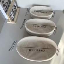 1/3pcs Handmade Woven Round Rope Basket, White, Open-Top, Collapsible Storage Basket. Suitable For Storing Cosmetics, Snacks, Keys, Toys And Miscellaneous Items. Multifunctional Home Storage Bag, Applicable For Bedroom, Bathroom, Living Room Desktop Organization And Classification. - White - View 5