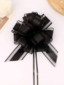 Elegant Natural Color Tulle Pom Pom Hanging Decoration, Wedding Car, Christmas, New Year Gift - Multicolor - View 14