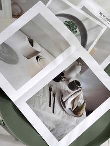1. Simple British Magazine Style Prop Photography Background, Home Decor, Minimalist Home Accessories, Suitable For Live Streaming, Street Photography, As Well As Food, Jewelry, Cosmetics And Other Photography Activities - Multicolor - View 8
