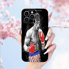 1pc Funda para iPhone Rocky Adecuada para iPhone 16, 15, 14, 13, 12 y 11 Pro Max series, fundas de teléfono resistentes a los golpes, adecuadas tanto para hombres como para mujeres. - Mezcla de colores - Ver 4