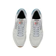 Reebok Men's Classic Leather Sneakers - Gray / Cream - Men's Lifestyle Shoes - Shoes For Men, Men's Shoes - 淺灰色 - 查看 2