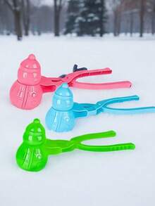 4 件套雪球夹 雪夹 冬季户外夹 雪夹 雪球大战互动套装