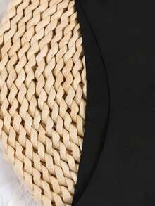 1件装女士性感无痕丁字裤，可定制照片、卡通图案、心形水印，蕾丝弹力柔软内衣，送给妻子/女友的理想礼物 - 彩色 - 查看 5