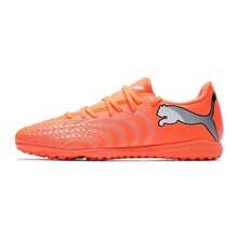 Puma FUTURE-9-PLAY-TT 足球鞋/运动训练鞋，带 TT 鞋钉，108918-01 - 亮紅色-彪馬白-黑色-銀色 - 查看 2