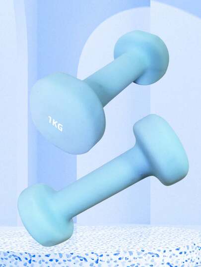 Yogahantel för kvinnor för hemmaträning, hantel med matt plastbeläggning, lämplig för styrketräning, yogaträning, lämplig för sätesmuskler, hantel med matt plastbeläggning, lämplig för styrketräning, yogaträning, gjutjärnsmaterial, unisex, perfekt för hemma och gym, halkfritt grepp, kompakt vikt, ökar muskelstyrkan, flera storlekar tillgängliga, perfekt jul-, nyårs-, alla hjärtans dag-present, skolstartspresent för fitnessentusiaster