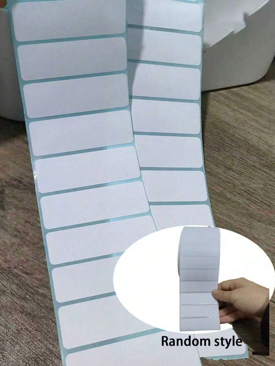 6000pcs/4000pcs/3000pcs/2000pcs Plain Color Labels Stickers, Easy To ...