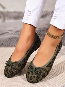 新款时尚简约百搭马卡龙色缎带系带芭蕾平底鞋，小众休闲鞋 - 花色 - 查看 3