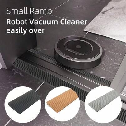 1pc 90x5cm Door Seal Strip, Door Threshold Ramp, Home Door Anti-Slip Mat, Robotic Vacuum Cleaner Threshold Pad, Floor Sealing Strip