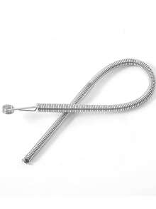 Bendable Guide Tip Drawstring Tool Multifunctional Spring Loaded Inserter For Clothing Elastic Bands Lace Ribbon Assistance Waistband Stringer DIY Helper Home Essentials Kit Christmas Gift Women Steel Spring Flexible - Bạc - Xem 11